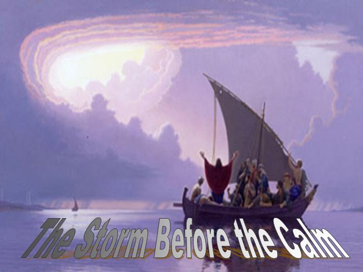 Storms of Life PowerPoint Sermon